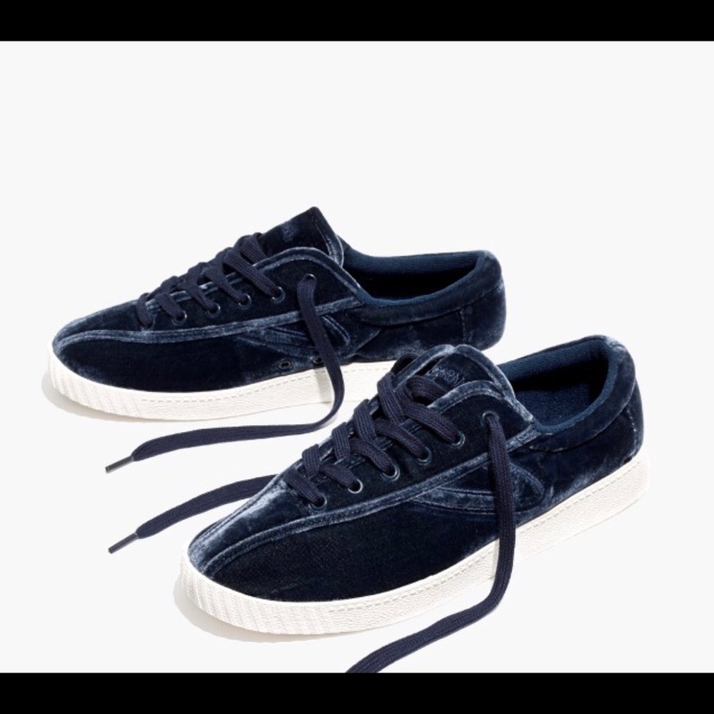 Madewell x Tretorn Velvet Sneakers
